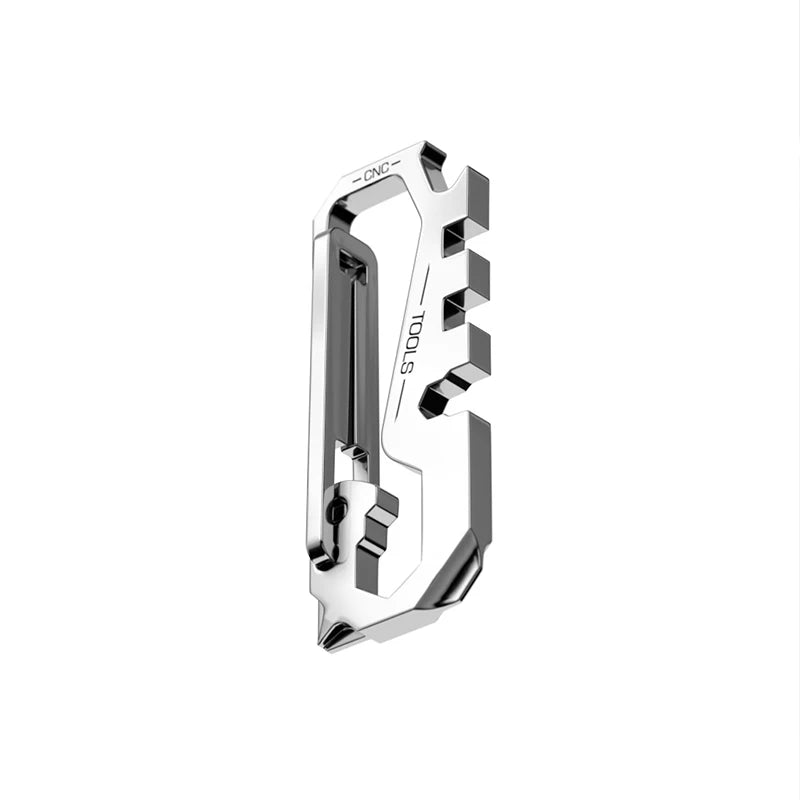 8-in-1 Multifunctional EDC Keychain Tool – Pocket-Sized Everyday Carry
