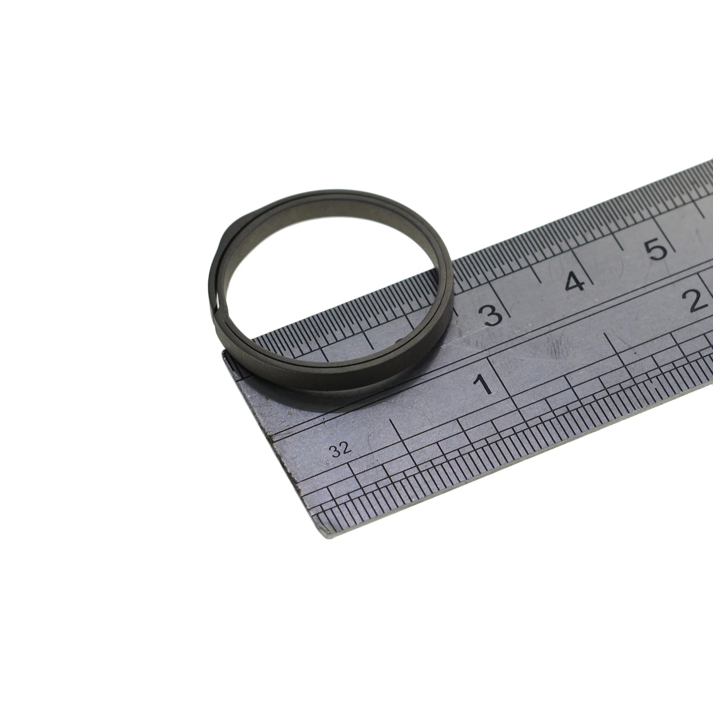 Solid TC4 Titanium Split Ring for CNC-Machined Keychain - KeyCarabiner.