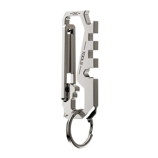 8-in-1 Multifunctional EDC Keychain Tool – Pocket-Sized Everyday Carry